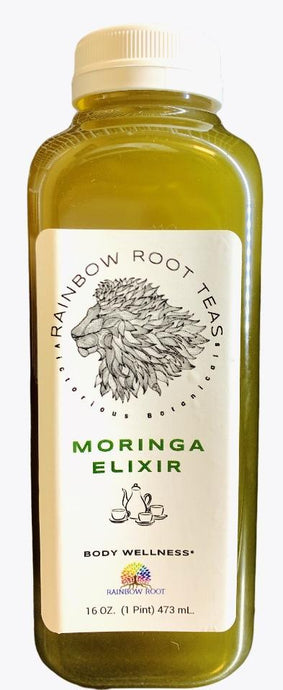 Moringa Elixir - Rainbow Root Teas, [elderberry teas], [seamoss gels], [rainbowrrotteas]