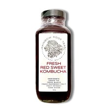 Load image into Gallery viewer, Fresh Red Sweet Kombucha - Rainbow Root Teas