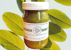 Organic Super Green Seamoss Gel (Wild Harvest) - Rainbow Root Teas, [elderberry teas], [seamoss gels], [rainbowrrotteas]