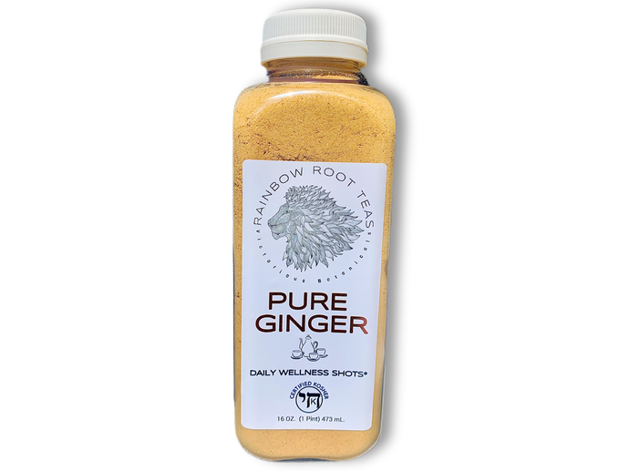 Organic Ginger Root Powder 8 oz - Rainbow Root Teas