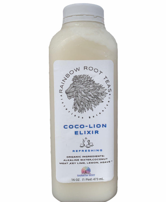 CocoLion  Elixir - Rainbow Root Teas, [elderberry teas], [seamoss gels], [rainbowrrotteas]