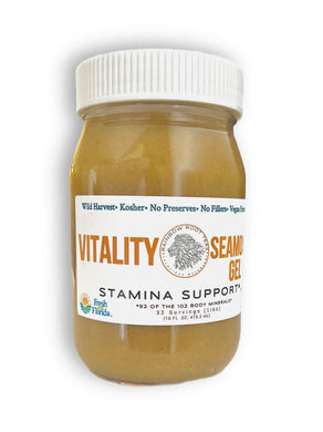 Vitality Seamoss Gel  (Wild Harvest) - Rainbow Root Teas