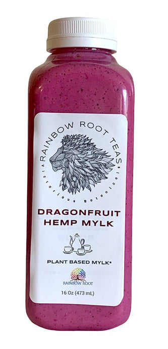 Dragon Fruit/ Pitaya Hemp Seeds Mylk - Rainbow Root Teas, [elderberry teas], [seamoss gels], [rainbowrrotteas]
