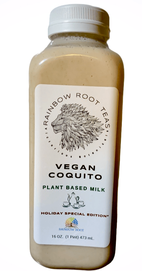 Coquito “Holiday Special Edition (Plant-Based Milk) - Rainbow Root Teas, [elderberry teas], [seamoss gels], [rainbowrrotteas]