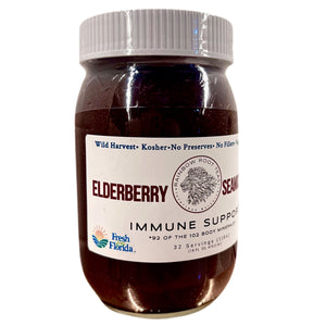 Organic Elderberry Seamoss Gel (Wild Harvest) - Rainbow Root Teas