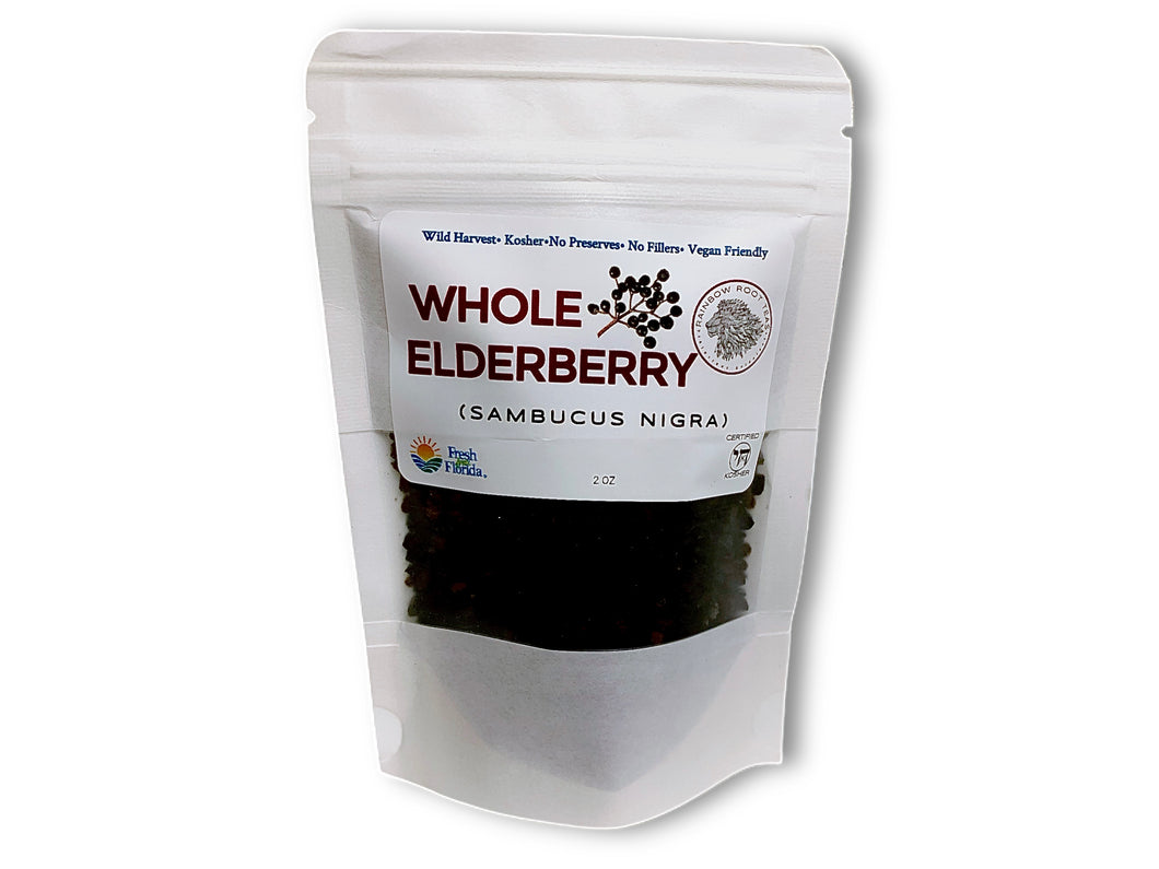 Whole Elderberry Full Loose - Rainbow Root Teas