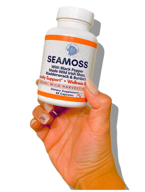 Vegan Wild Harvest Irish Seamoss Capsules- Wholesale - Rainbow Root Teas