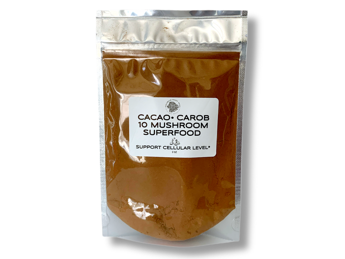 Cacao / Carob 10 Mushroom Superfood - Rainbow Root Teas