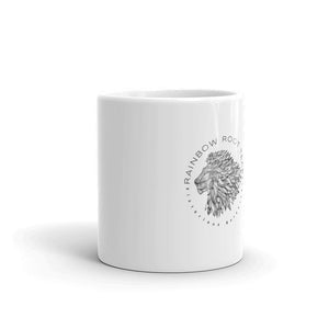 White glossy mug - Rainbow Root Teas